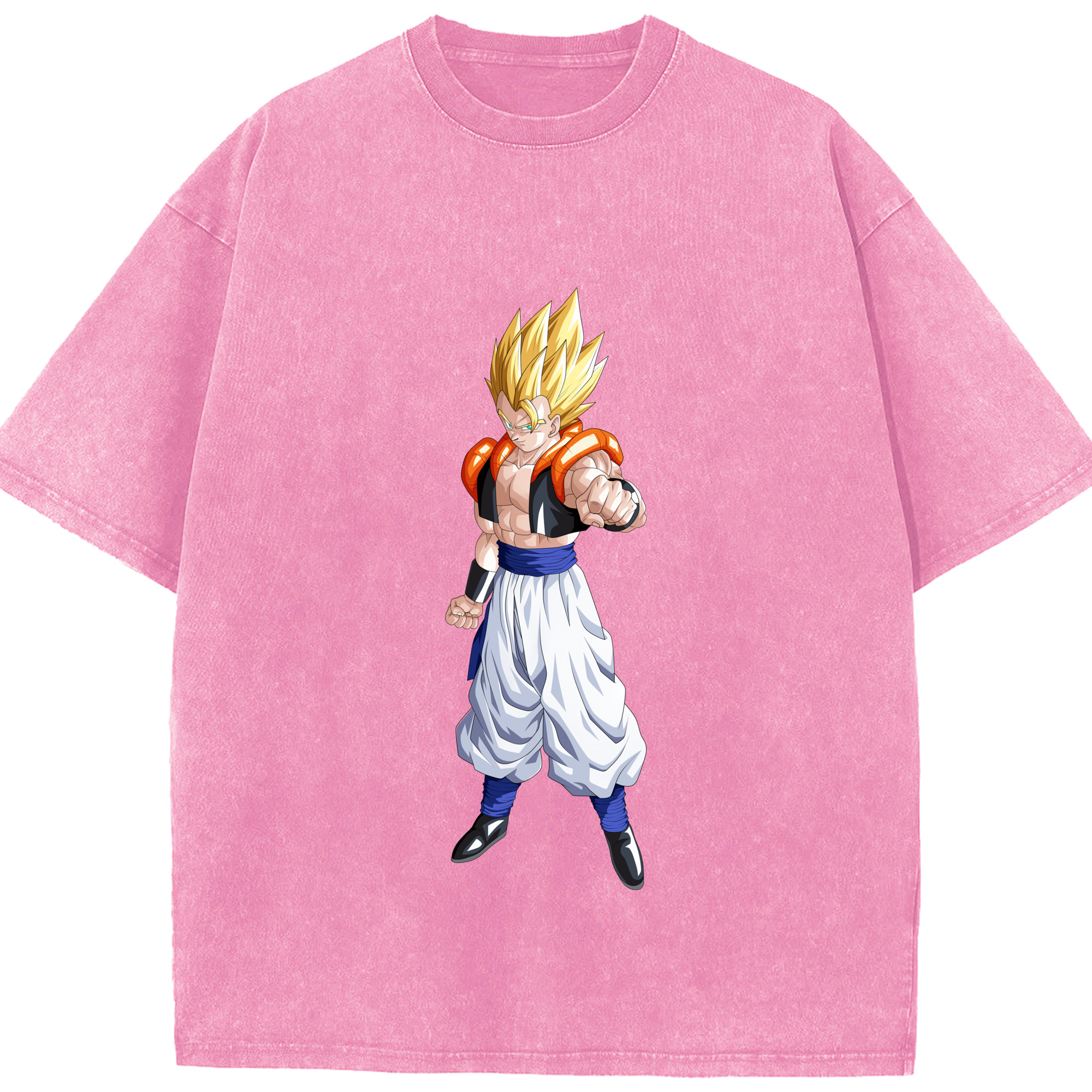 （画像用） ドラゴンボール ベジータ四世（Bejīta Yonsei）DRAGON BALL Vegeta IV 綿100% ヴィンテージ風 半袖Tシャツ（フロントプリント）